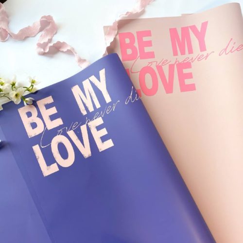 Пленка листами Be my love 10л