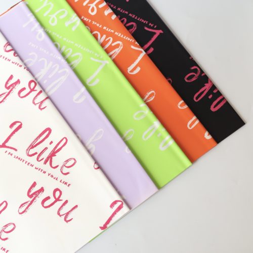 Пленка листами I like you 20л
