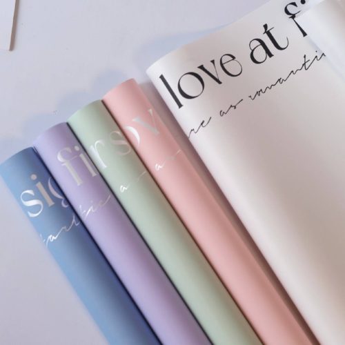 Пленка рулон Fall in love 58х10м