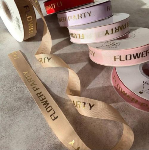 Лента репс Flower party 2,5 см